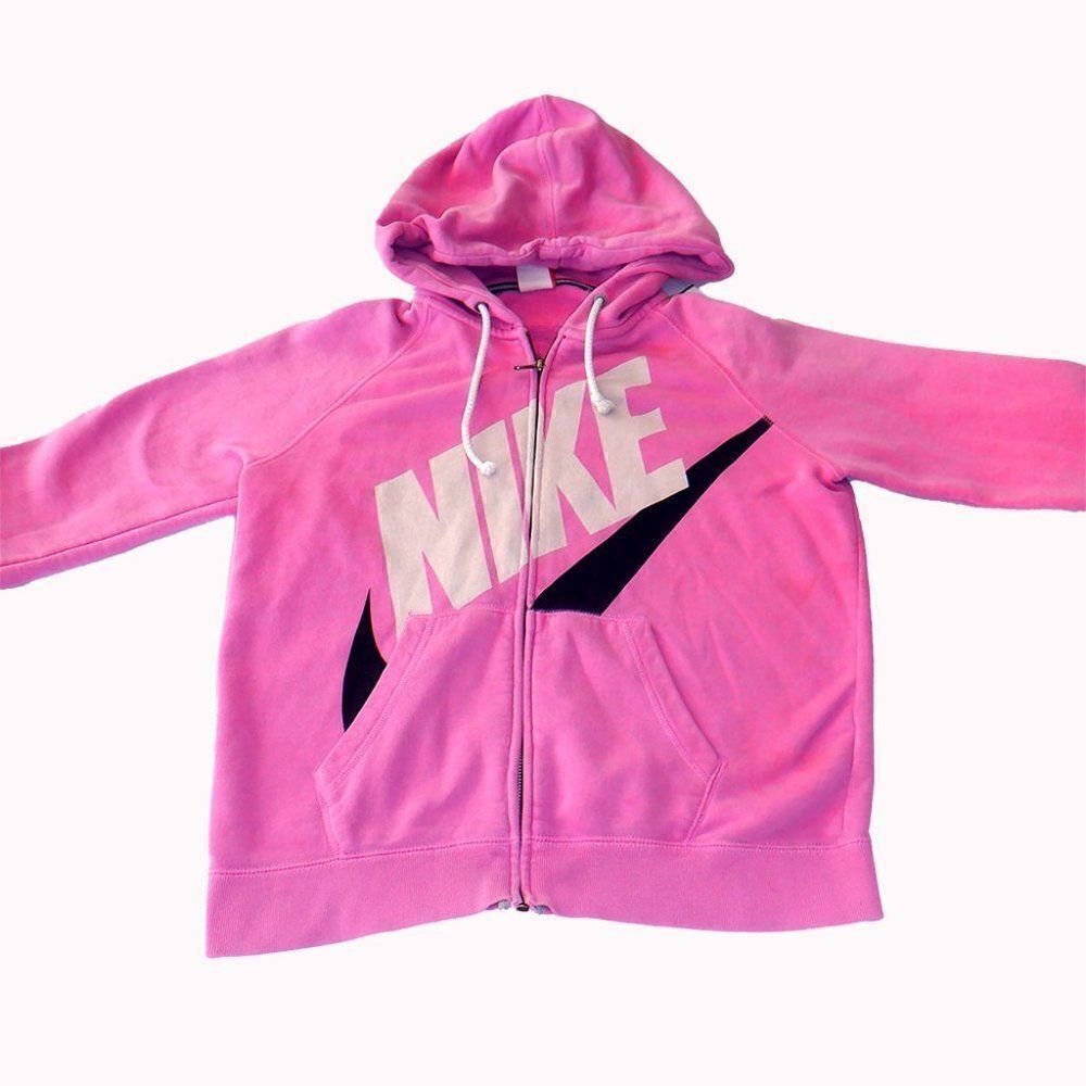 Nike pink womens hoodie 